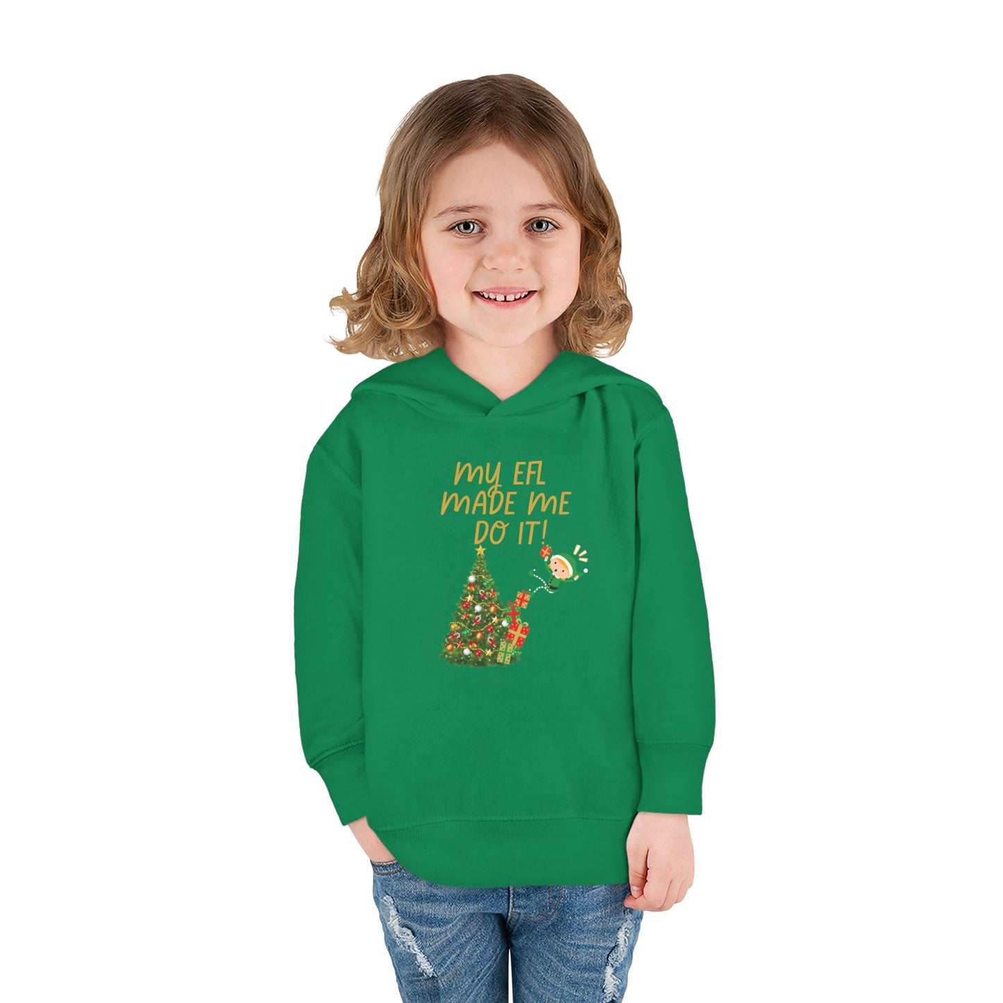 Toddler Christmas Sweater, christmas sweater, funny sweater, My ELF Made me do it