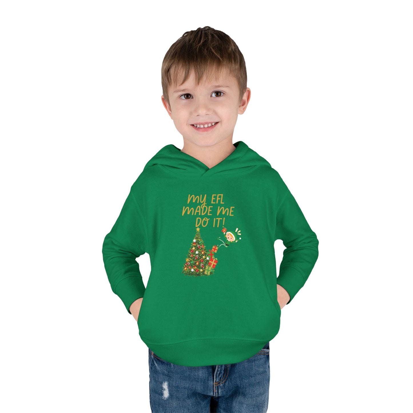 Toddler Christmas Sweater, christmas sweater, funny sweater, My ELF Made me do it