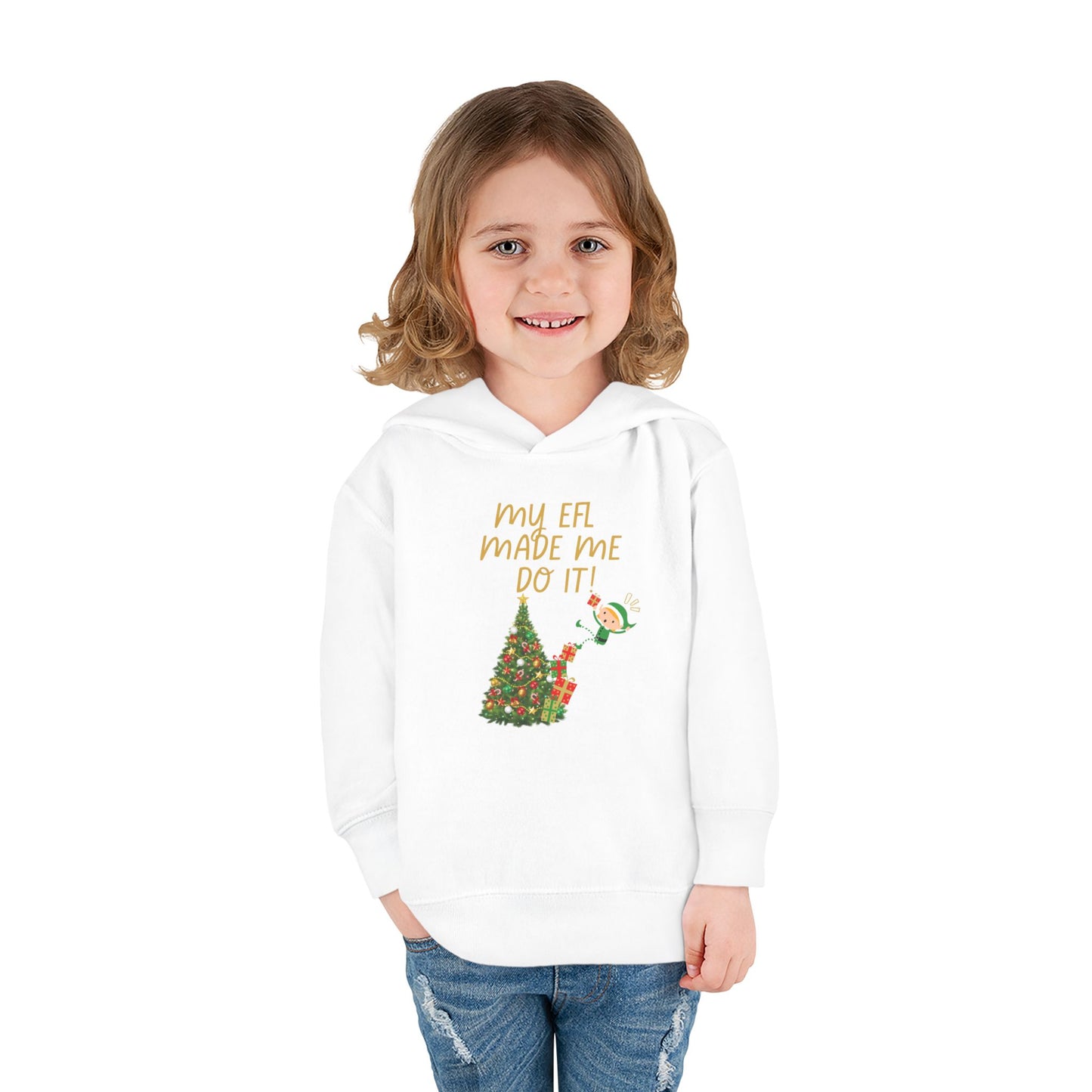 Toddler Christmas Sweater, christmas sweater, funny sweater, My ELF Made me do it